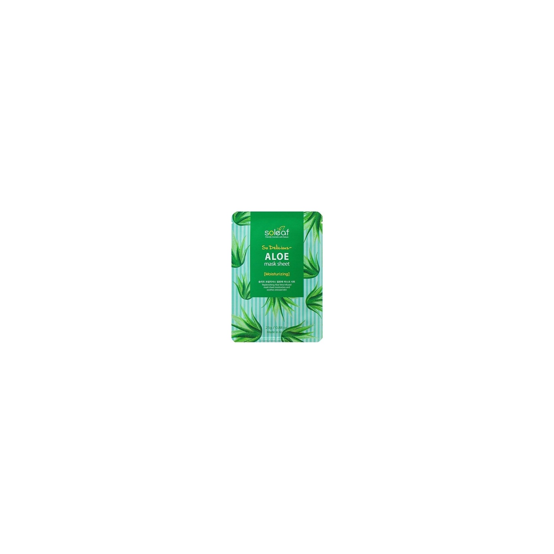 Soleaf So Delicious Aloe Mask Sheet 25g