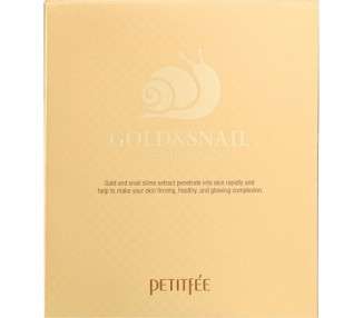 Petitfee Gold & Snail Hydrogel Beauty Mask Pack 5 Sheets 30g Each