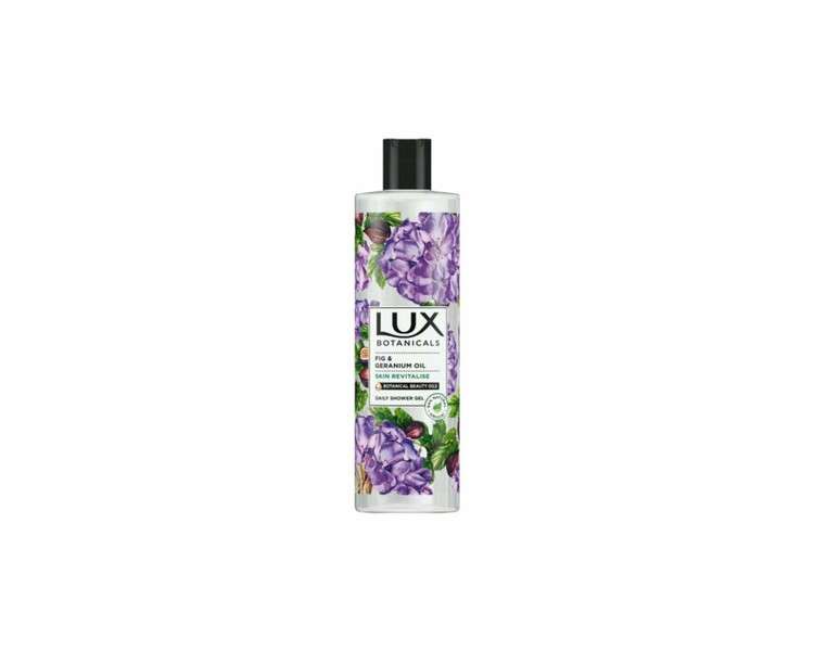 Lux Botanicals Skin Revitalise Fig & Geranium Oil Shower Gel 500ml