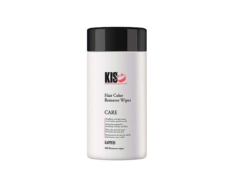 KIS Hair Colour Remover Wipes 100 Wipes