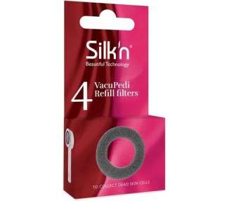 Silk'n VacuPedi Filters for Catching Dead Skin Flakes