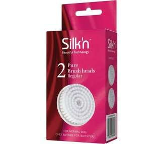 Silk'n Pure Brush Heads Regular Deep-Cleansing of Normal Skin