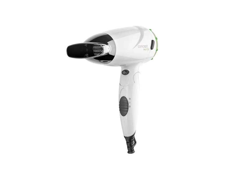 Concept Hausgeräte Beautiful Vv5742 Hair Dryer Hair Dryer 1500w With Folding Handle Green