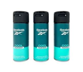 Reebok Cool Your Body Deodorant Bodyspray for Men 150ml