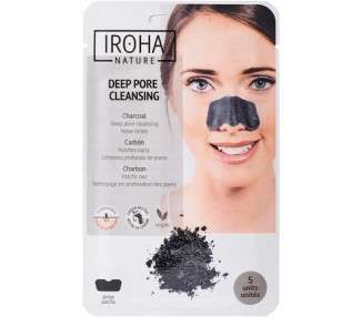 Iroha Nature Detox Charcoal Nose Cleansing Strips
