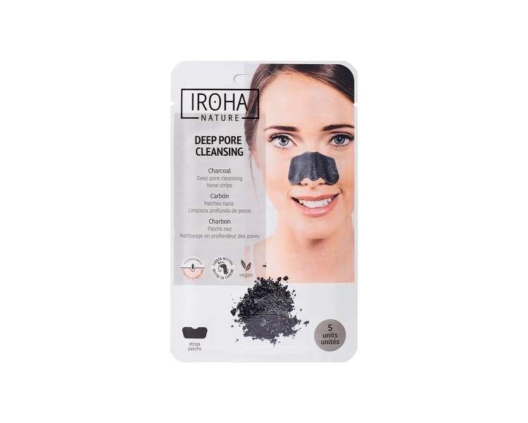 Iroha Nature Detox Charcoal Nose Cleansing Strips