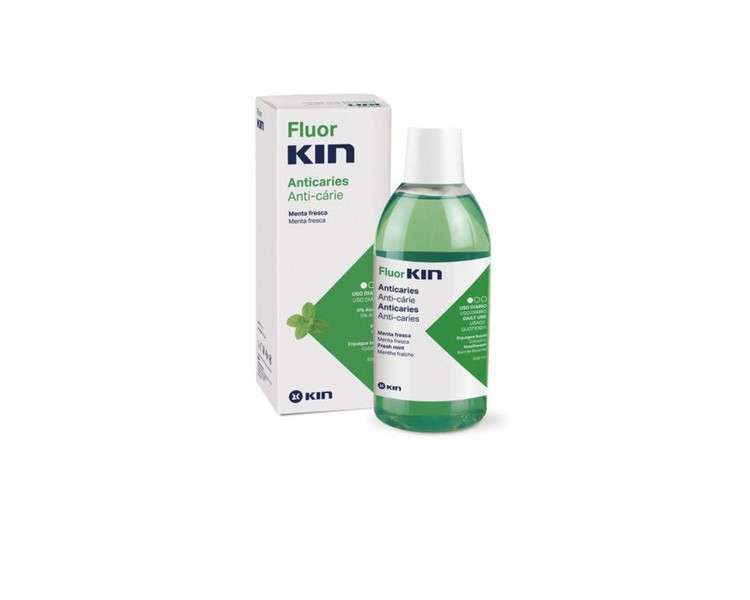 Hygiene Kin Fluorkin Anticaries Mouthwash 500ml