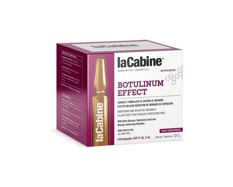 La Cabine Botulinum Effect 10 Ampoules of 2ml