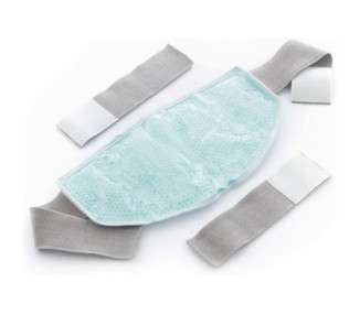 InnovaGoods Cold or Hot Gel Bag for Injuries Adjustable Cushion with Gel Beads for Freezer or Microwave Cold/Hot Reusable Suitable for the Whole Body