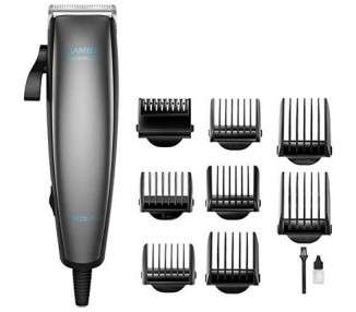Cecotec Bamba PrecisionCare Power Blade Titanium Hair Clipper with Stainless Steel Blades and Adjustable Lever