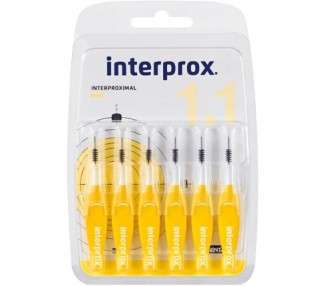 Interprox Yellow Mini Interdental Brushes 6 Pieces