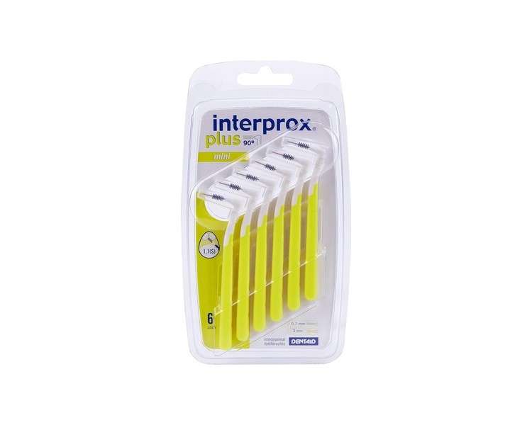 Interprox Plus Yellow 1.1mm Mini Interdental Brush