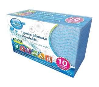 Sayma Disposable Body Sponge - Pack of 10