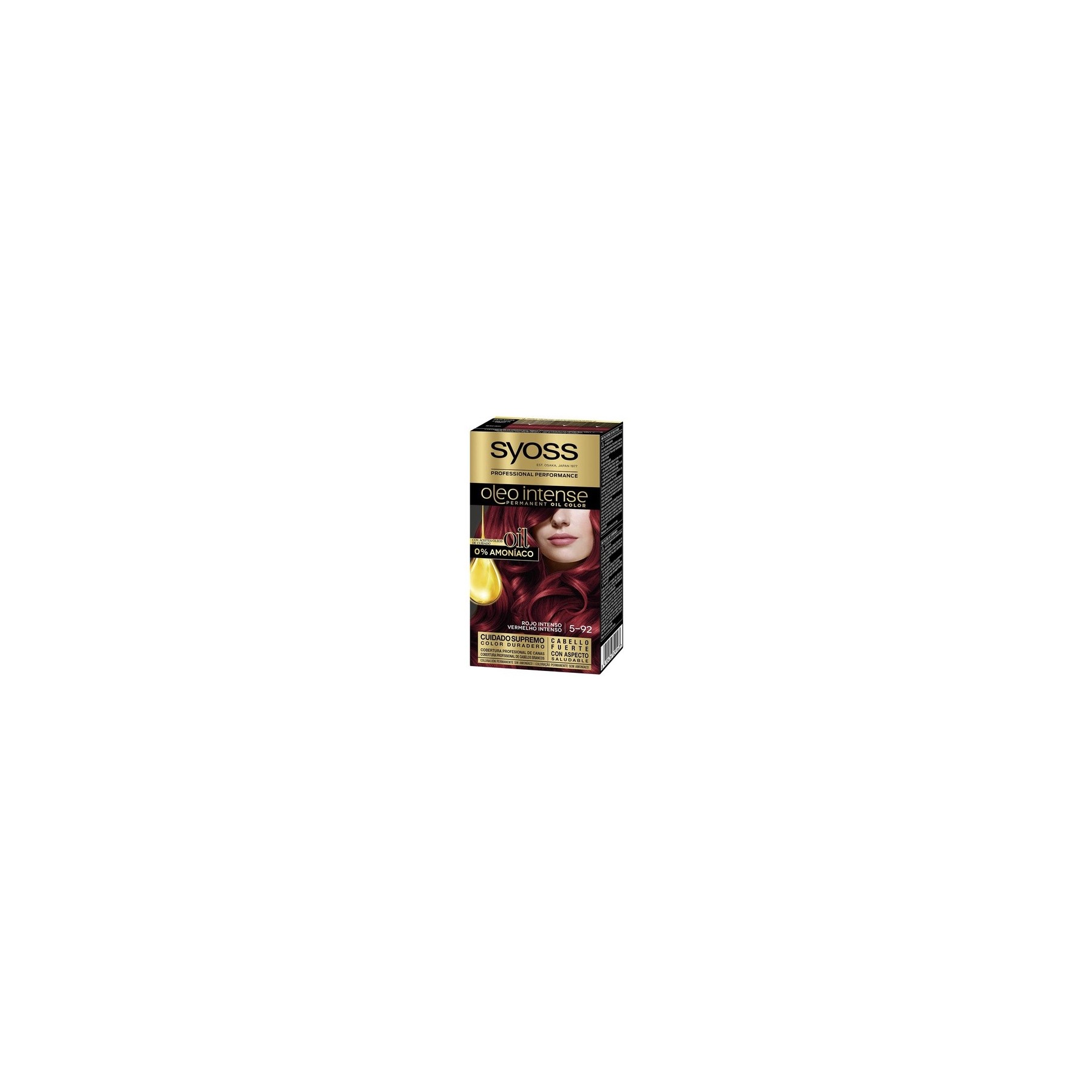 Syoss Oleo Intense Permanent Hair Color 5-92 Intense Red 50mL