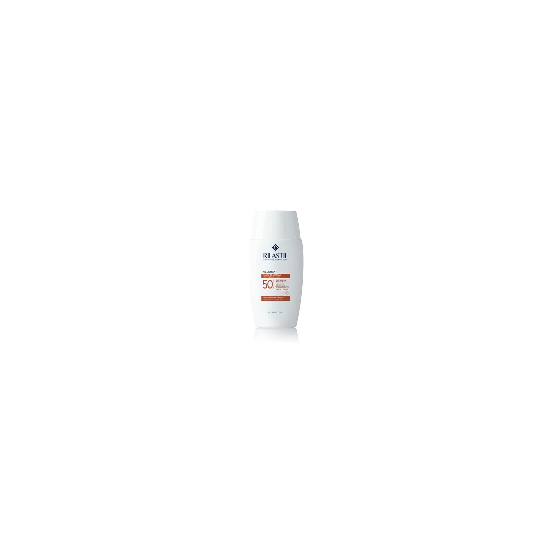 Rilastil Allergy Sun Protection for Allergy Sufferers with Sun Intolerant Skin Water Resistant SPF50 50ml