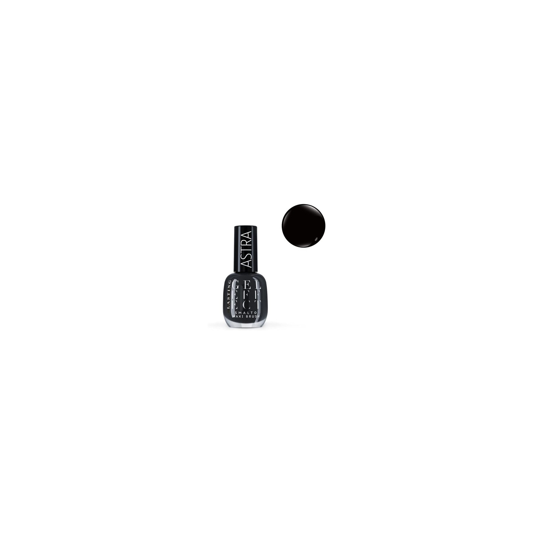 Astra Make-Up Gel Effect Nail Polish Series Finishes 24 - Dark Black