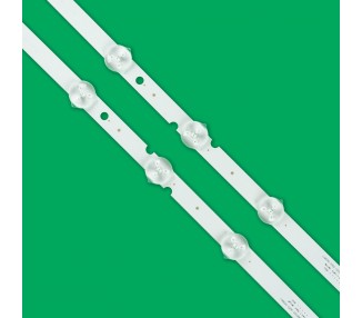 Kit Reparacion Retroiluminacion Tiras de Led para TV Samsung 32" BN64-YYC09 BN96-27468A 2013SVS32 UE32EH403W D3GE-320SM0-R2 BN68-05417A-02