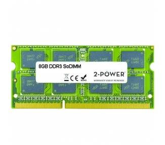 Memoria ram 2-power multispeed 8gb/ ddr3l/ 1066/ 1333/ 1600 mhz/ 1.35v/ cl7/9/11/ sodimm