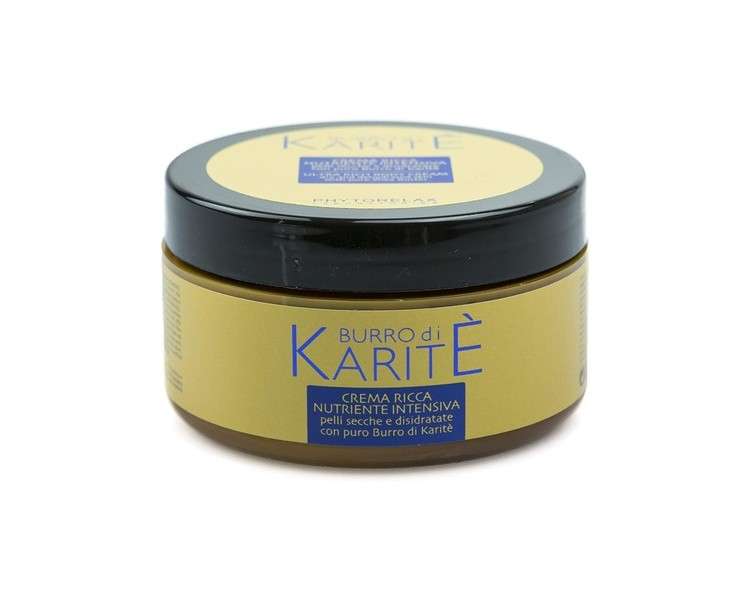 Phytorelax Burro di Karite Rich Body Cream with Pure Shea Butter 10.08oz from Italy