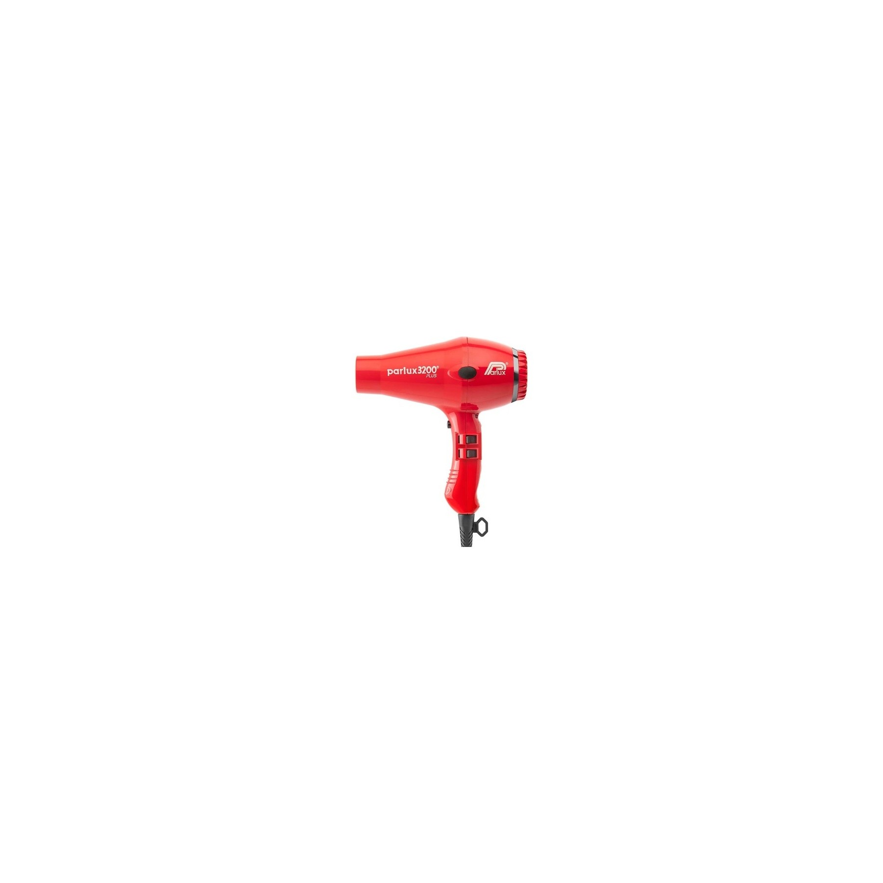 Parlux 3200 Plus Hair Dryer in Raunchy Red Lightweight Compact 1900W Dryer with Ultra High Tech Ionic Technology Salon Favourite 2 Speed Settings 3 Heat Controls Cool Shot Button
