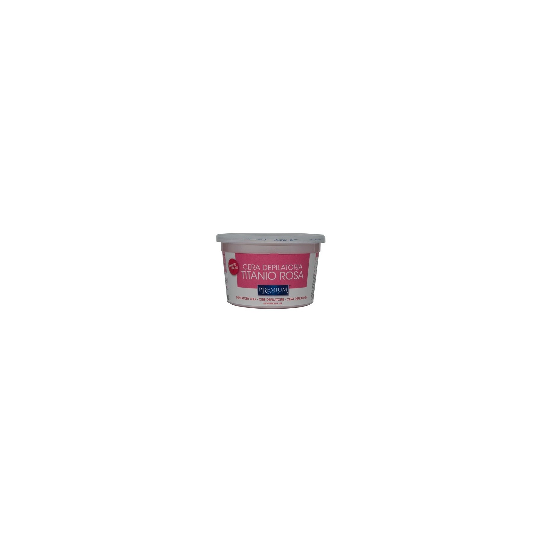 Premium Italian Made Soft Hair Removal Wax with Mineral Pink Titanium 11.83 fl oz Pot 350ml