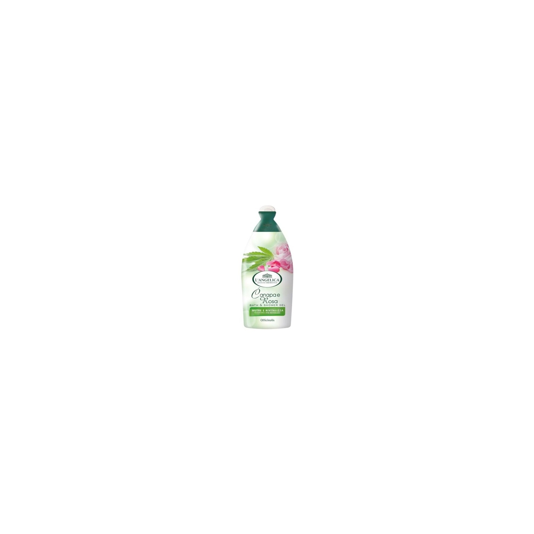 L'ANGELICA Hemp and Rose Body Wash 450ml