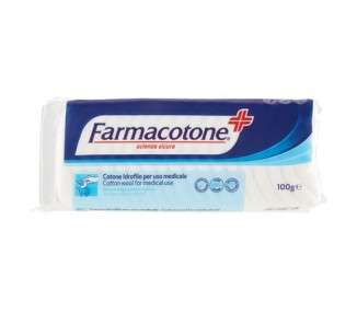 Farmacotone Hydrophilic Cotton for Medical Use 100g