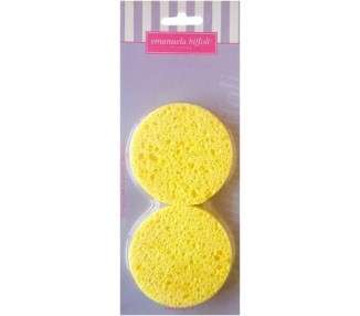Biffoli Spugnetta 90 Strucco Makeup Remover Sponge - Pack of 2