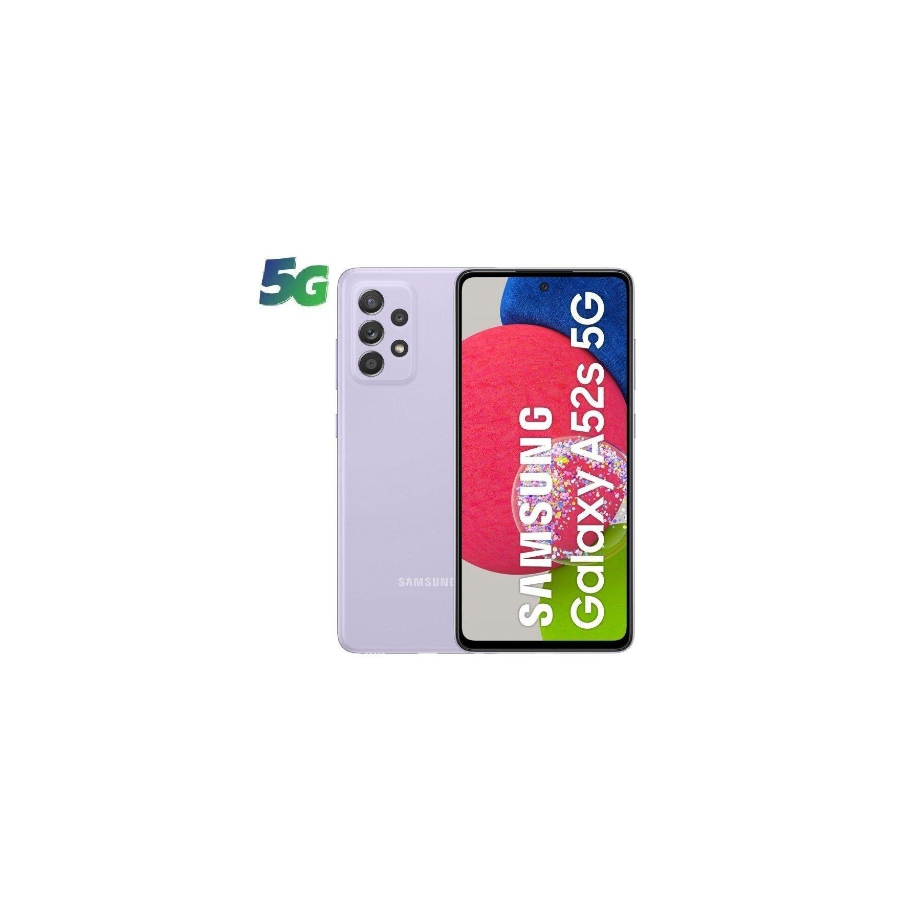 Smartphone Samsung Galaxy A52S 6GB 128GB 6.5" 5G Violeta