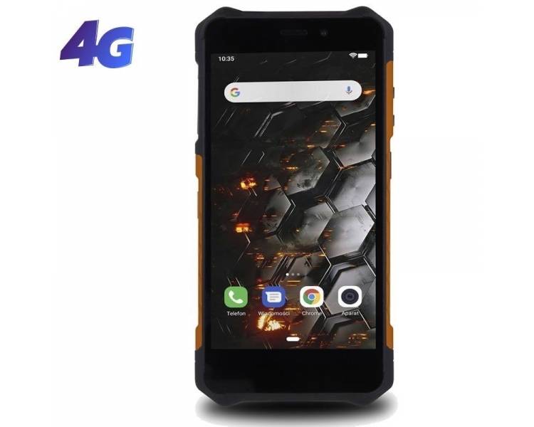 Smartphone Ruggerizado Hammer Iron 3 Lte 3GB 32GB 5.5" Negro Y Naranja