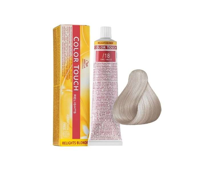 Wella Professionals Color Touch Relights Blonde 18 Pearl Ash 60ml