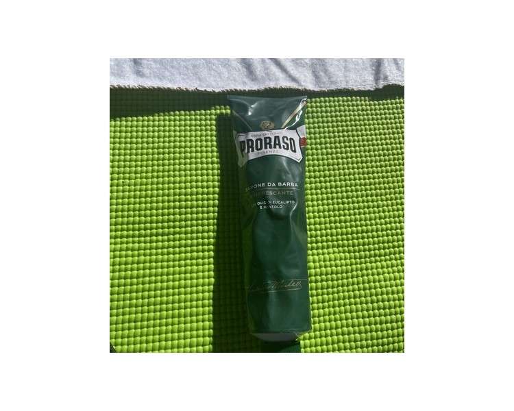 PRORASO Refreshing Shaving Soap Green Eucalyptus Menthol 5.2