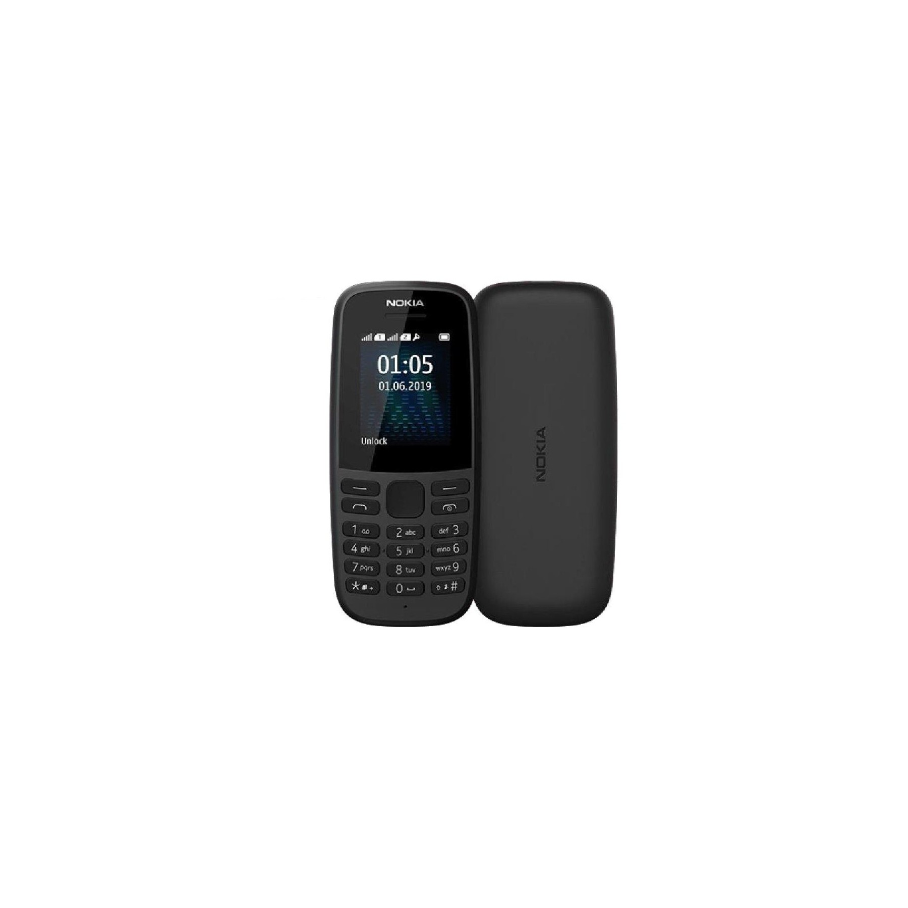 Teléfono Móvil Nokia 105 4Th Edition Negro