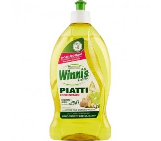 Winni's S Plates Naturel Cleaner Concentrate Hypo-Allergenic with Vegetable Origin Raw Materials Aloe Extract 500ml