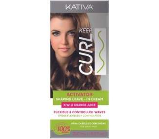 Kativa Keep Curl Activator Leave In Cream 200ml