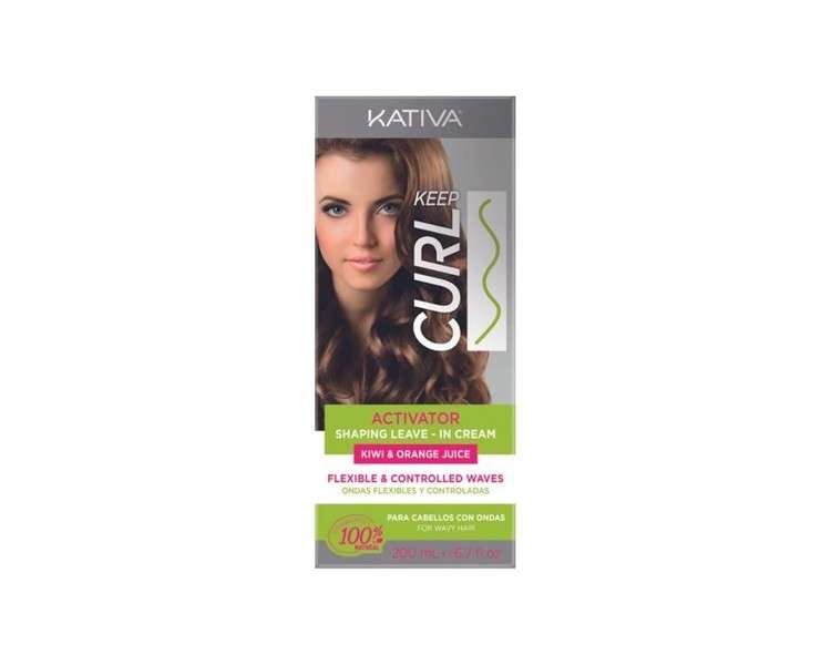 Kativa Keep Curl Activator Leave In Cream 200ml
