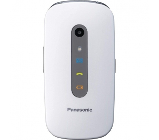 Teléfono Móvil Panasonic Kx-Tu456Exwe Para Personas Mayores Blanco