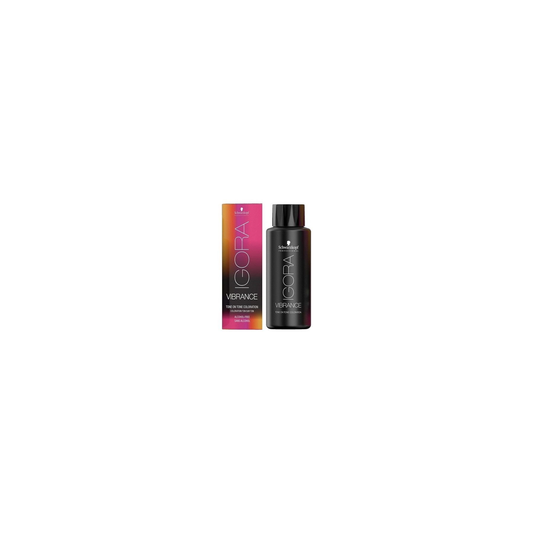 Schwarzkopf Professional Igora Vibrance Tone on Tone Hair Colour 0-1 Black 60ml
