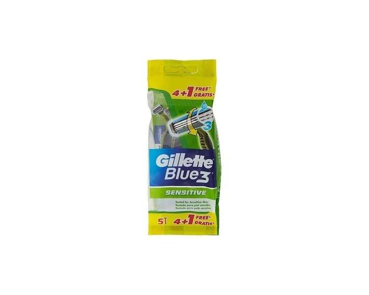 Gillette Blue 3 Sensitive Disposable Razors