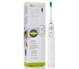 Beconfident Sonic Silver Toothbrush White/Silver
