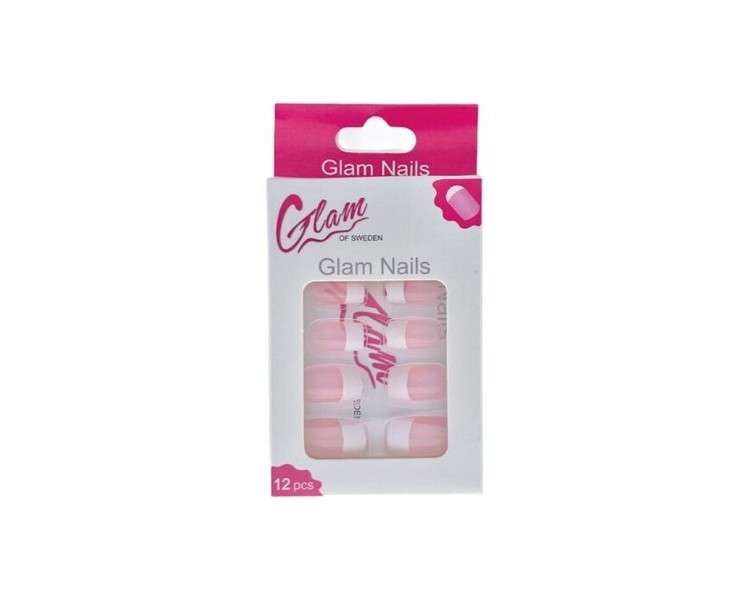 Glam of Sweden French Manicure Kit for Nails in Light Pink