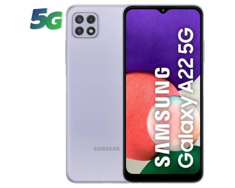 Smartphone Samsung Galaxy A22 4GB 64GB 6.6" 5G Violeta