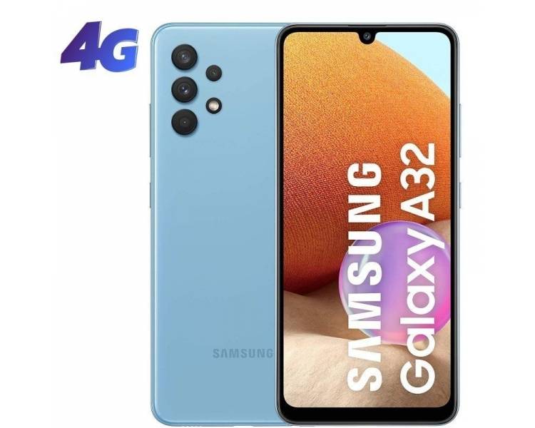 Smartphone samsung galaxy a32 4gb/ 128gb/ 6.4'/ azul