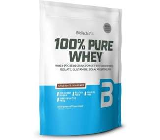 BioTechUSA 100% Pure Whey Chocolate Protein Complex with Bromelain Enzymes and Amino Acids 1kg