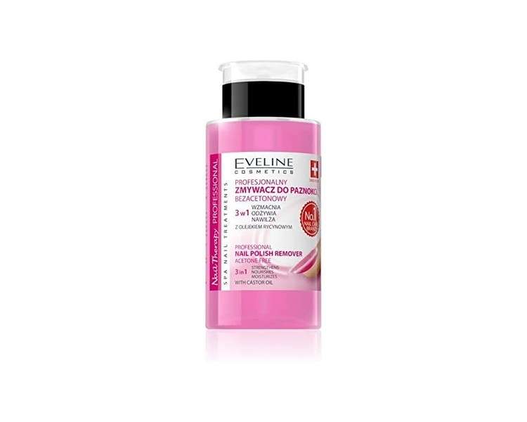 Eveline Cosmetics Professional Nail Polish Remover 3 in 1 Pack 190ml