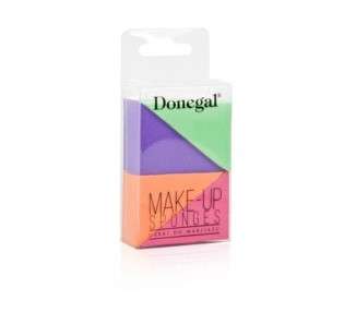 Donegal 4 Pro Beauty Flawless Makeup Sponges Blender Foundation Puff - Multi Shape