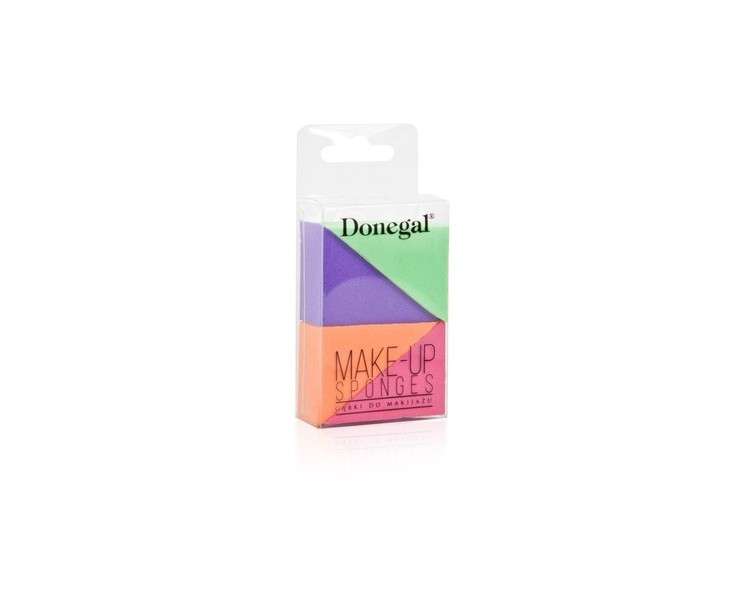 Donegal 4 Pro Beauty Flawless Makeup Sponges Blender Foundation Puff - Multi Shape
