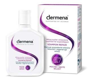 Dermena Repair Shampoo 200ml - Prevents Hair Loss, Stimulates Hair Growth, Strengthens and Regenerates Hair, Protects Against Dryness, Reduces Hair Brittleness, Protects Against Split Ends, Smoothes Hair Surface, Leaves Hair Soft