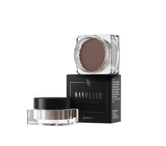 Nanobrow Dark Brown Eyebrow Pomade - Waterproof and Colorful Pomade for Precise Eyebrow Contouring and Filling