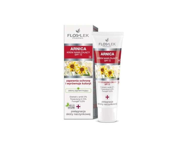 Floslek Arnica Cream Moisturizing SPF15 for Skin